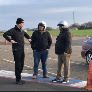 Chauffeur During Security Driver Training